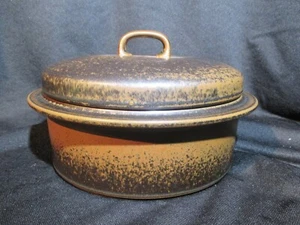 Arabia of Finland Ruska Covered Casserole Bowl Stoneware Dinnerware - Picture 1 of 3