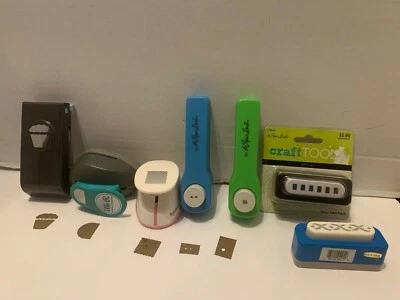 Lot of 20 mini craft paper punches some new  Very nice variety and brands - Image 1 of 4