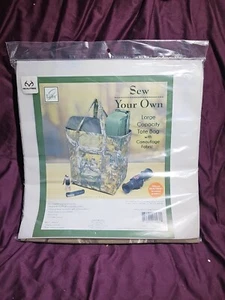 June Tailor SEW YOUR OWN Kit Borsa Borsa Capacità Lg Mimetica 12x14x10 Kit Completo - Foto 1 di 3