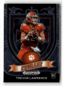 Trevor Lawrence 2021 Panini Prizm Draft Picks Collegiate #161 Clemson Tigers - Imagen 1 de 2