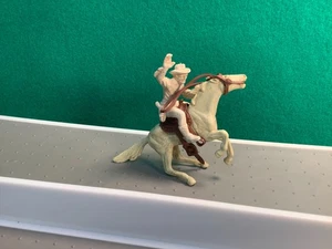VINTAGE 1950'S MARX 60MM ROY ROGERS MOUNTED ON HORSE - Picture 1 of 3