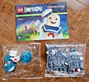 LEGO Dimensions Ghostbusters FUN PACK 71233 Stay Puft & Terror Dog NEW OPEN BOX - Foto 1 di 6