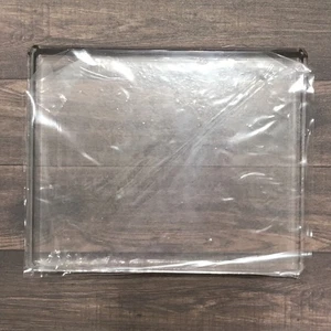 Stampin Up Block F - 6" x 4 7/8" x 3/4" Lg Acrylic Pre-owned Unused Clear Block - Picture 1 of 3