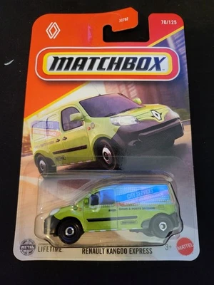 2025 MATCHBOX 70/125 RENAULT KANGOO EXPRESS Green City Services New NEAR MINT - Image 1 of 2
