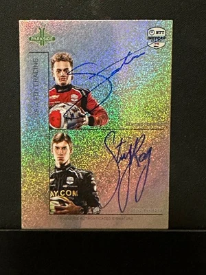 2025 Parkside IndyCar Signature Series A.J. Foyt Racing Ferrucci Robb /10 - Image 1 of 2