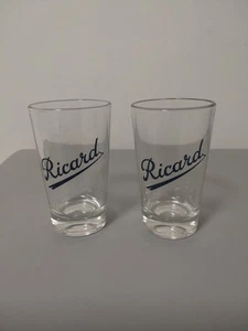 2 Ricard Longdrink Gläser aus Frankreich Vintage, alt, Anis, Emaille Schriftzug - Bild 1 von 4