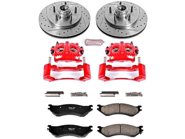 Комплект переднего тормоза и ротора для 1998-2000 Lincoln Navigator RWD 1999 RD784WD - Изображение 1 из 1