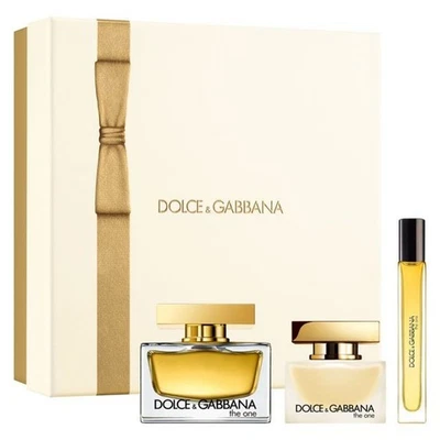 Dolce & Gabbana The One 女士淡香精 2.5 盎司和发雾 3 件套礼品套装 — 第 1/4 张图片