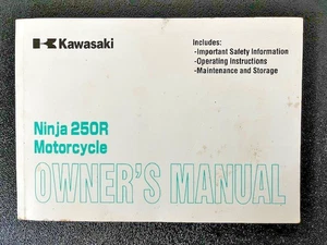 Kawasaki Ninja 250R Owner's Manual OEM 99920-1914-01 - Picture 1 of 3