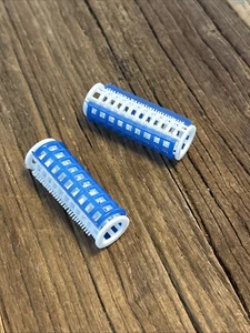 2 RODILLOS TAMAÑO MUÑECA VINTAGE CON CIERRE DE CLIP - Imagen 1 de 2