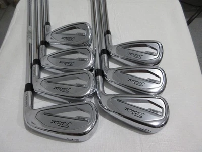 Titleist T350 Iron Set - 5-PW, AW - True Temper AMT R300 Regular Steel - Image 1 of 4