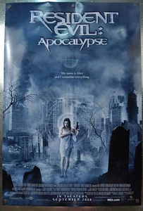 Resident Evil Apocalypse Original DS One Sheet Movie Poster 2004 27 x 40 - Picture 1 of 1