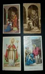 Santini San Biagio Holy Card - Imagen 1 de 1