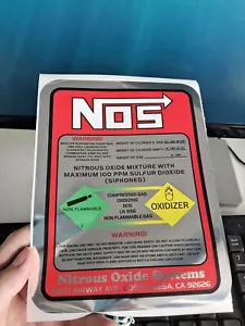 Pair Of Nos Bottle Decal Sticker Fast And Furious Era Version - Picture 1 of 6