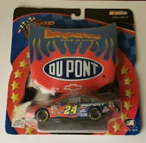 NIP 2003 Monte Carlo 1:43 Jeff Gordon #24 Race Car & Looney Tunes Race Hood - Picture 1 of 4