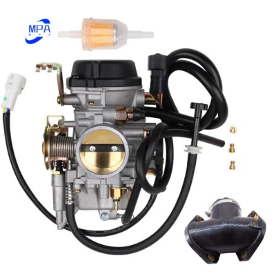 Carburador para Yamaha Road Star XV1600 XV1700 4WM-14101-03-00 e coletor de admissão - Imagem 1 de 4