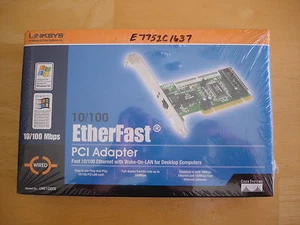 NEW FACTORY SEALED Linksys 10/100 EtherFast PCI Adapter by Cisco  - Picture 1 of 5