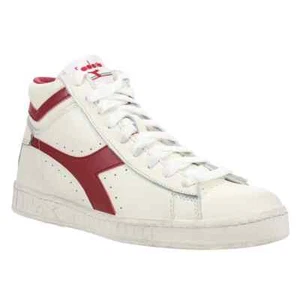 NEW Diadora Game L Premium Waxed Leather High Top | Off White 10.5M | $110 AUC - Picture 1 of 7