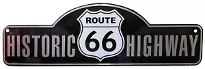 Route 66 Historic Highway Metal Plate Sign - Picture 1 of 1