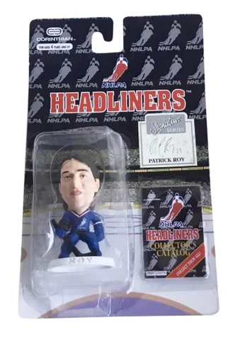 NHL Headliners Patrick Roy 3 Inch Action Figure Avalanche 1996 Corinthian Cover