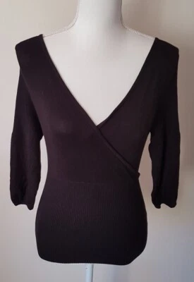 Camiseta feminina preta tamanho 8 da ASOS - Imagem 1 de 4