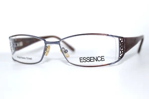 NEW ESSENCE KENYA PO2593XEL 22518 PURPLE BROWN AUTHENTIC EYEGLASSES FRAMES 55MM - Picture 1 of 7