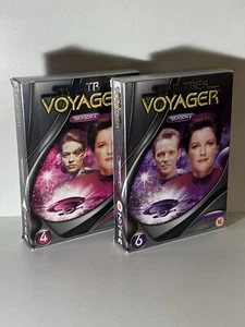 Star Trek Voyager - Season 4 & 6 DVD Box Sets - 18 Disc - Picture 1 of 15