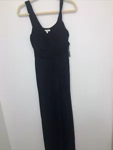 Women's size Sm Maxi Dress Black by NY & Company Semi Formal Sleeveless - Picture 1 of 4