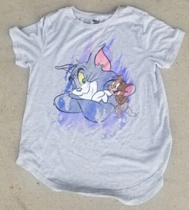 Vintage Tom & Jerry Youth Graphic T Shirt Size L - Picture 1 of 4