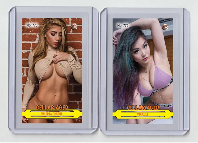 Vicki Li rare MH Cellar Aged #'d x/3 Tobacco card no. 779 - image 1 of 1