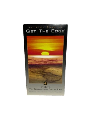 Get The Edge Anthony Robbins 7 Days To Transform Your Life VHS - Image 1 of 3