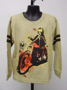 NEW Funny Chimp Biker Unisex Youth Kids Sizes 4/5-6/7-8-10/12-14-16-18 Shirt - Picture 1 of 7