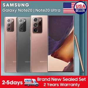 🌟New Samsung Galaxy Note 20/Note20 Ultra 5G 128 GB Factory Unlocked CDMA+GSM🌟 - Picture 1 of 30
