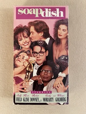 Soapdish - VHS - 1991 - Sally Field Kevin Kline Robert Downey Jr - H2 - Image 1 of 4