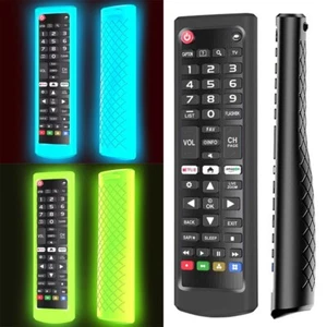 Paquete de 2 fundas de silicona para control remoto LG STV AKB75095307 AKB74915305 - Imagen 1 de 17