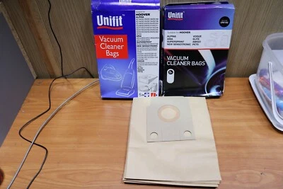 10 x HOOVER Vacuum Cleaner Bags H7 Type ALPINA Aria Vogue Elite New Sensotronic - Image 1 of 4