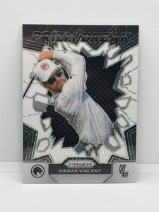 2024 Panini Liv Golf Prizm No. 9 Kieran Vincent Prizm Break White Mojo /36 - Picture 1 of 2