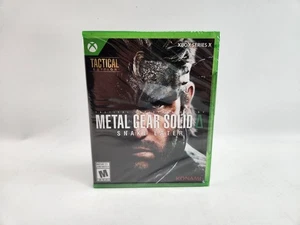Metal Gear Solid Snake Eater Tactical Edition Brand New Sealed Xbox Series X - Picture 1 of 5