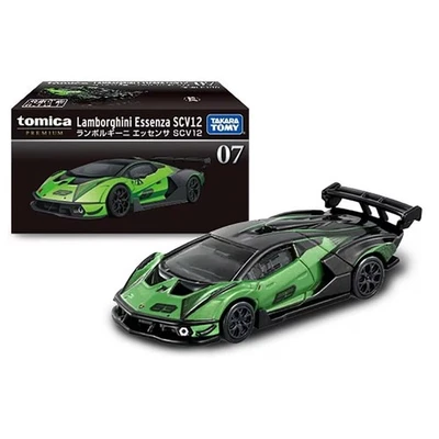 Tomica Premium Lamborghini Essenza SCV12 n.07 auto pressofusa verde - Immagine 1 di 4