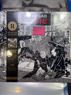 Go Ahead And Die - Self-Titled LP White w/ Red Splatter Vinyl 252/300 SOULFLY - Image 1 of 2