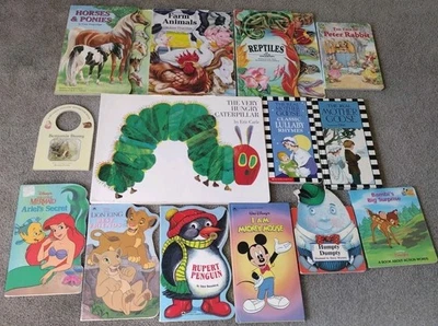 Lot of 14 - Board Books for Children's/ Kids/ Toddler Babies/Preschool/Daycare. - Image 1 of 3