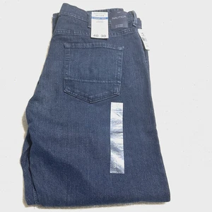 Nautica 40579 Straight Fit Jeans Größe 40" x 30" Dark Wash Jeans Herren - Bild 1 von 17