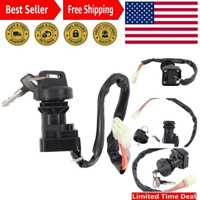 Durable Arctic Cat Ignition Switch - Fits 250, 300, 400, 500 Models (2001-2007) - Image 1 of 4