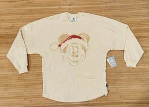 NUEVO Jersey Disney Lentejuelas Santa Mickey Feliz Navidad Pixie Dust Spirit Talla S - Imagen 1 de 9