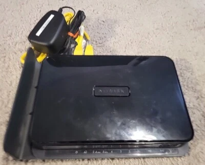 Roteador Wireless N Gigabit Netgear N600 WNDR3700v2 - 300 Mbps 4 Portas - Imagem 1 de 4