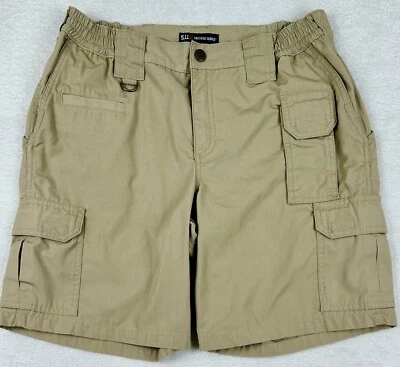 Shorts cargo feminino 5.11 Tactical Taclite Pro Ripstop 8 (30) 9" cáqui 63071 - Imagem 1 de 4
