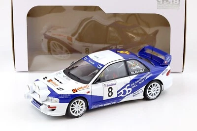 Subaru impreza s5 wrc rally azimut di monza 2000 v.rossi solido 1:18 - Immagine 1 di 4