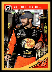 2019 Panini Donruss NASCAR Gold #286/299 Martin Truex Jr #30