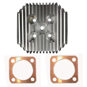 2 PCS Copper Gaskets W/Silver Square Racing Head - 2 stroke pk80 engine kit - Picture 1 of 12