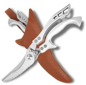 IMKRC Poultry Shears Heavy Duty Kitchen Scissors with Non-Slip Handles - Picture 1 of 25